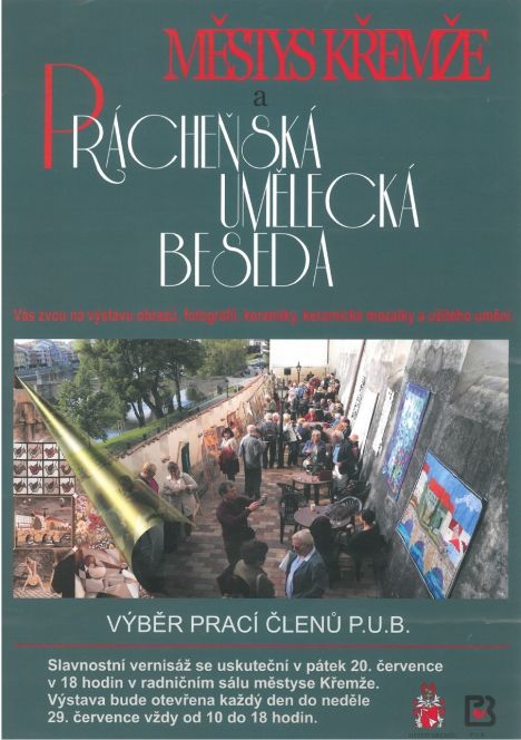 Vernisáž - výběr prací členů P.U.B.